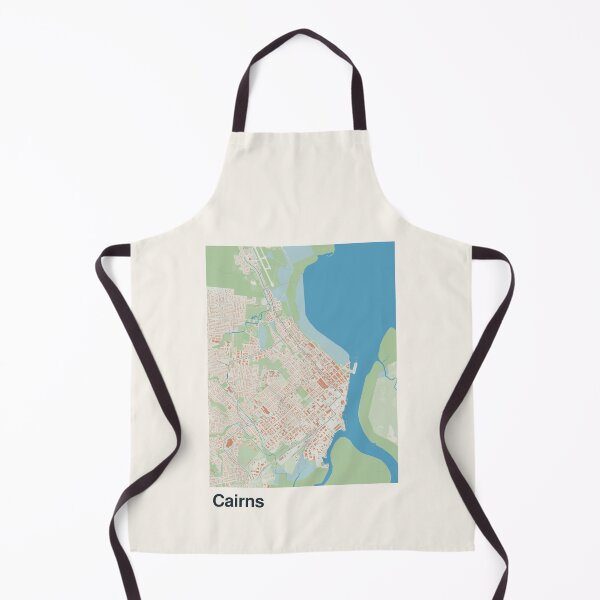 Item preview, Cairns Minimalistic Map Art designed and sold by MapsNerd.