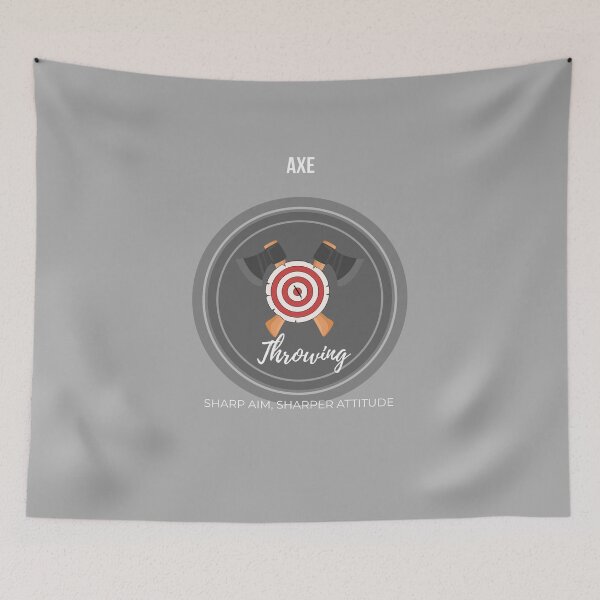 Aperçu de l'œuvre Axe Throwing Bullseye Gift créée et vendue par Zyvora-merch.