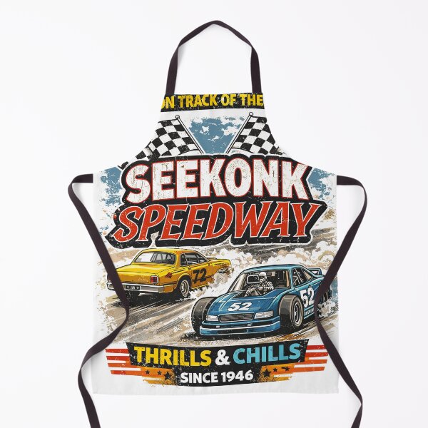 Item preview, Seekonk Speedway Action Track Poster designed and sold by Matinez Pink.