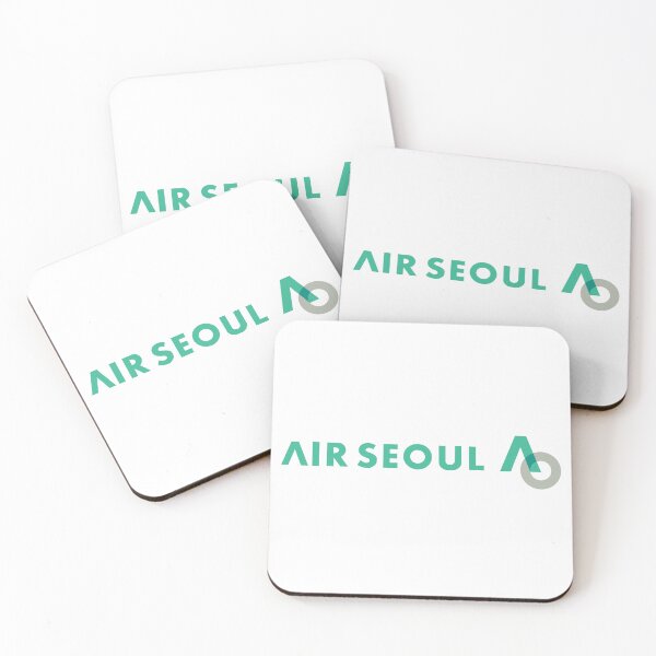 Item preview, Air Seoul Airline Logo in Minimalist Green Design designed and sold by John  D Gonzalez.