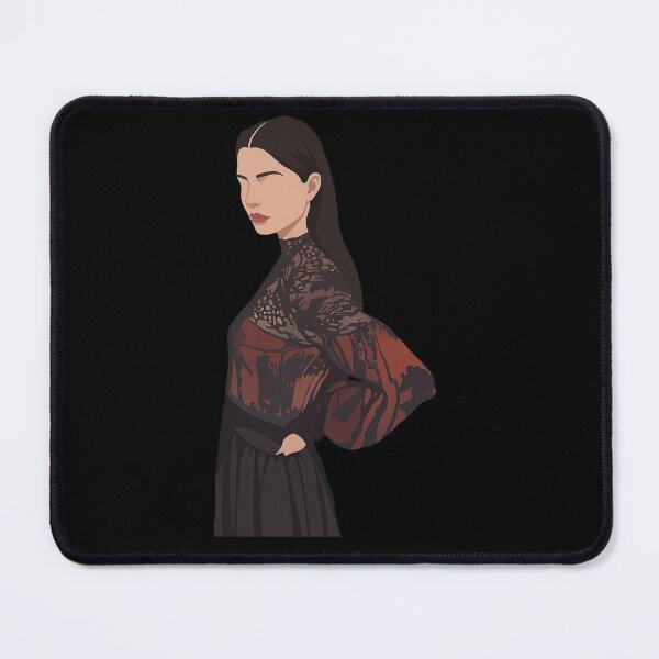 Artikelvorschau, Anya Taylor-Joy – Linienlose Illustration entworfen und verkauft von dsxclothing.