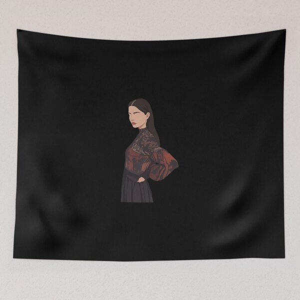 Item preview, Anya Taylor-Joy Lineless Illustration designed and sold by dsxclothing.