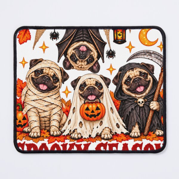 Item preview, Spooky Pug Mummy Ghost Halloween designed and sold by Pawholic Dog Designs.