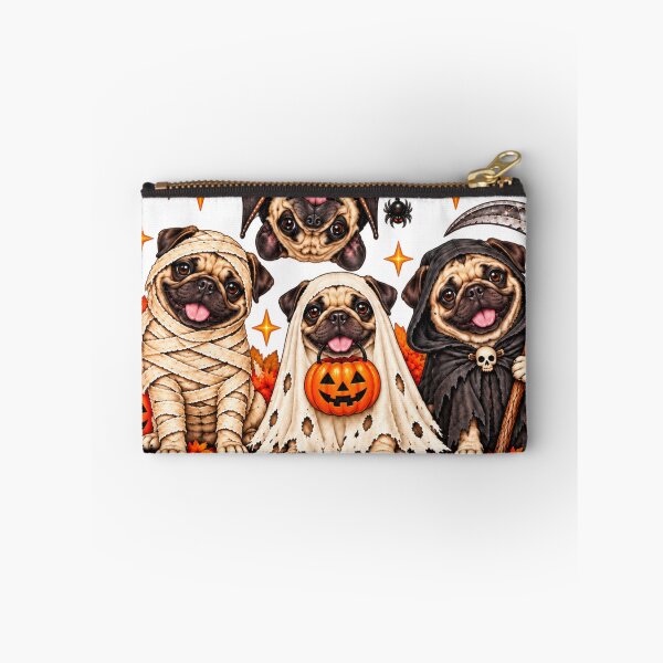 Item preview, Spooky Pug Mummy Ghost Halloween designed and sold by luu phong.