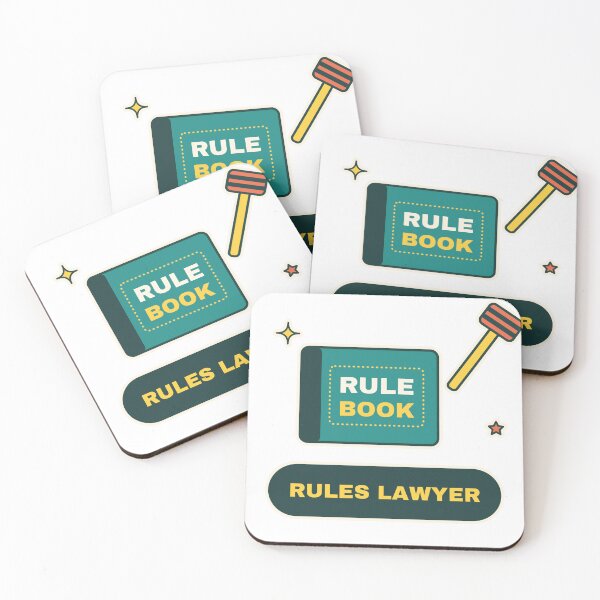 Item preview, Rules Lawyer - Funny Board Game Rulebook designed and sold by Playful Paper Club.