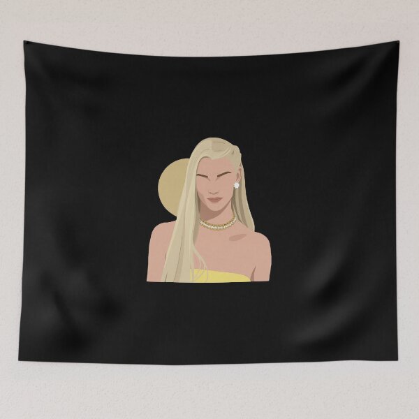 Item preview, Anya Taylor-Joy Lineless Illustration designed and sold by dsxclothing.
