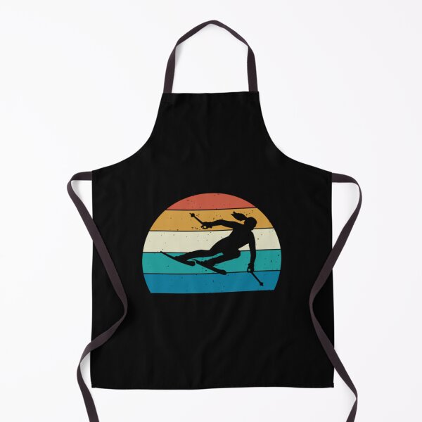 Item preview, Vintage Skiing Woman Downhill Skier designed and sold by melody-halez.