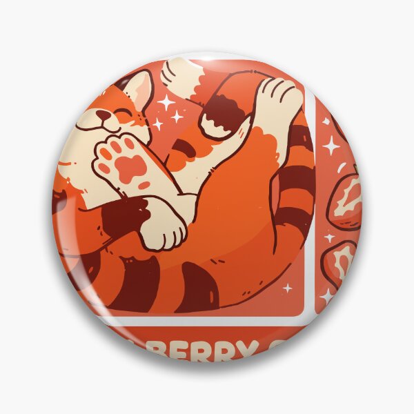 Item preview, Stay Berry Sweet Cat Poster designed and sold by Matinez Pink.