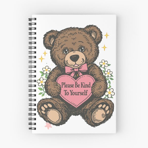 Item preview, Please Be Kind To Yourself Teddy Bear Poster designed and sold by Matinez Pink.