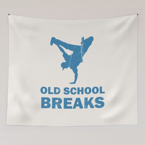 Item preview, Old School Breaks - 90s B-Boy Breakbeat Vintage T-Shirt designed and sold by FULLER FACTORY.