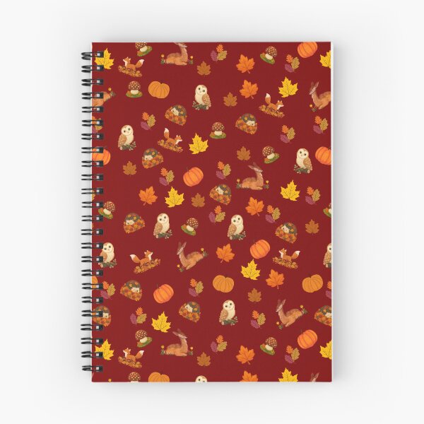 Item preview, Whimsy Autumn Forest Creatures Red designed and sold by Classicambience.