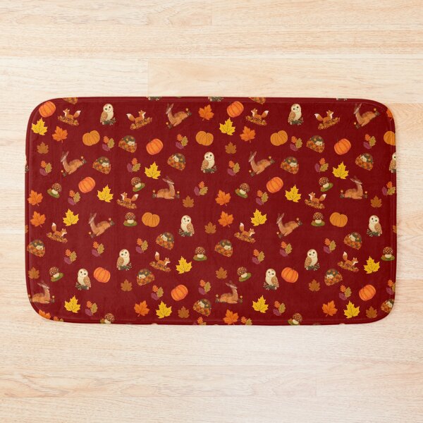 Item preview, Whimsy Autumn Forest Creatures Red designed and sold by Classicambience.