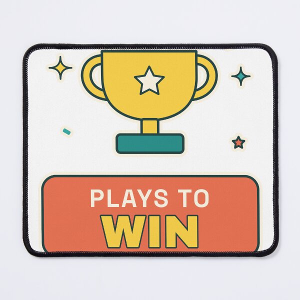 Item preview, Plays to Win - Retro Board Game Trophy designed and sold by Playful Paper Club.