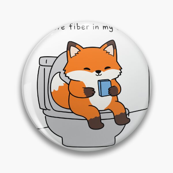 Item preview, Fox Toilet Phone Time Poster designed and sold by Matinez Pink.