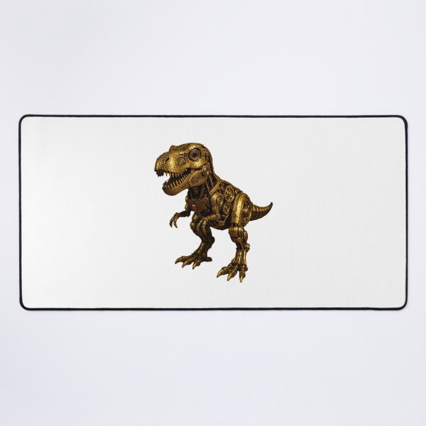 Item preview, Steampunk Clockwork Tyrannosaurus Rex Mechanical Dinosaur Illustration designed and sold by MoGo2020.