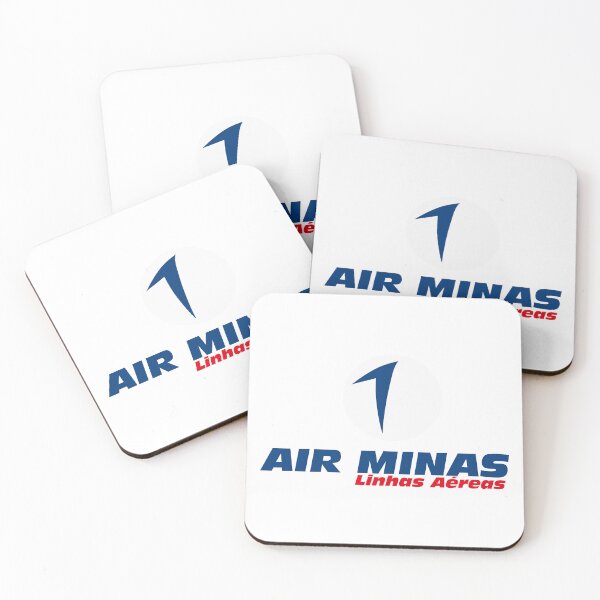 Artikelvorschau, Logo der brasilianischen Fluggesellschaft Air Minas Linhas Aéreas mit blauem Kreisemblem entworfen und verkauft von John  D Gonzalez.