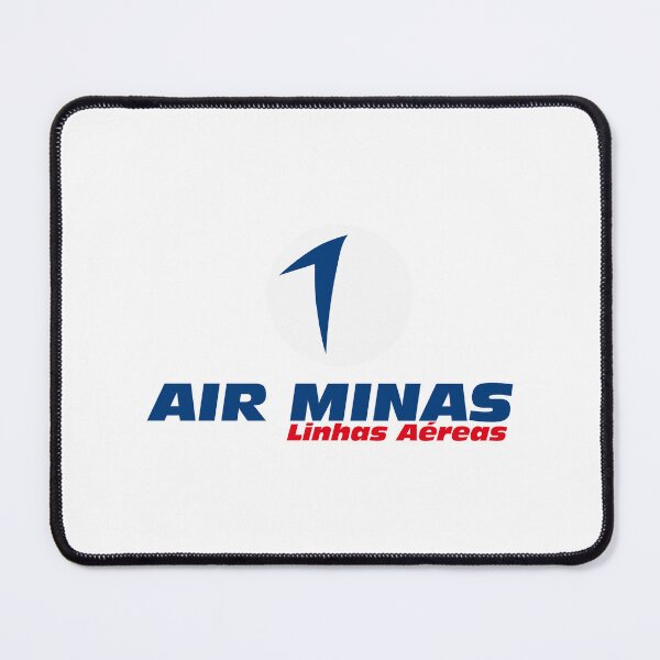 Item preview, Air Minas Linhas Aéreas Brazilian Airline Logo with Blue Circle Emblem designed and sold by John D Gonzalez.
