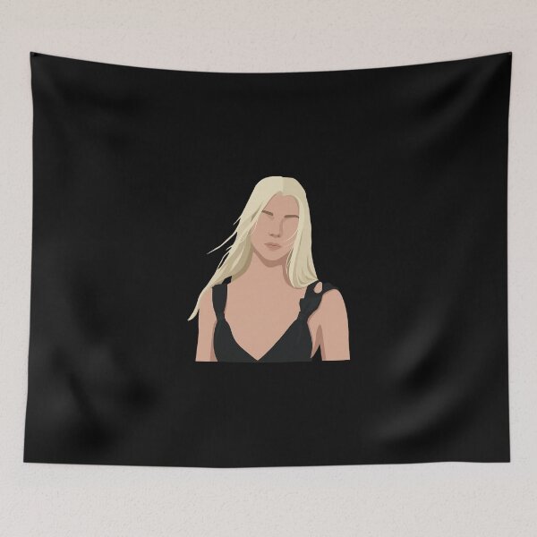 Item preview, Anya Taylor-Joy Lineless Illustration designed and sold by dsxclothing.