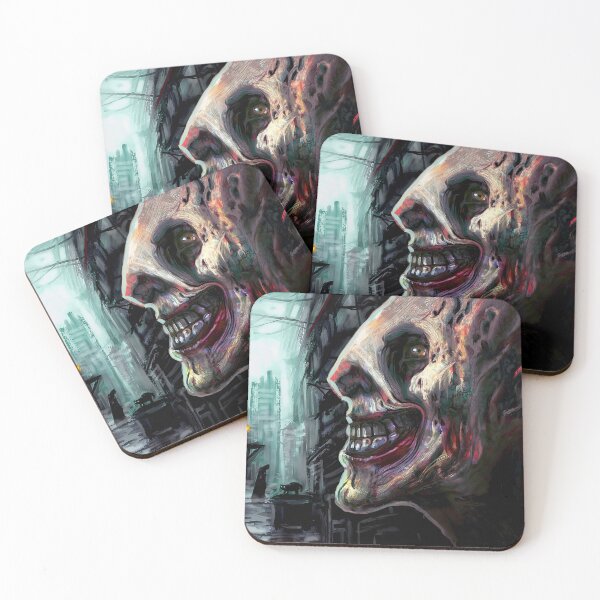 Item preview, Sinister Cyberpunk Clown in Dark Alley designed and sold by Dyer Darkworks.