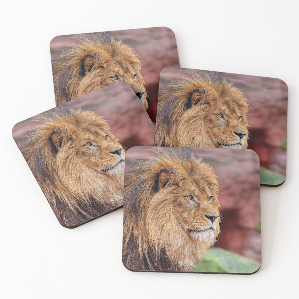 Item preview, Close Up Portrait Of Male Lion With Full Mane designed and sold by Guthries.