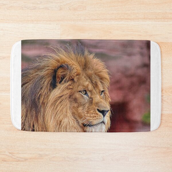 Item preview, Close Up Portrait Of Male Lion With Full Mane designed and sold by Guthries.