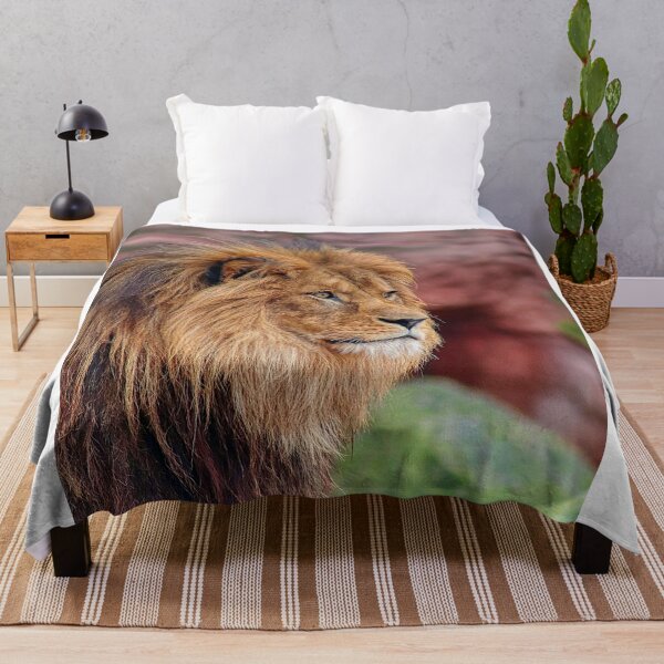 Item preview, Close Up Portrait Of Male Lion With Full Mane designed and sold by Guthries.