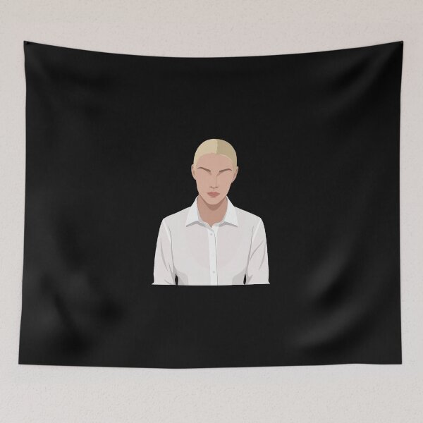 Item preview, Anya Taylor-Joy Lineless Illustration designed and sold by dsxclothing.