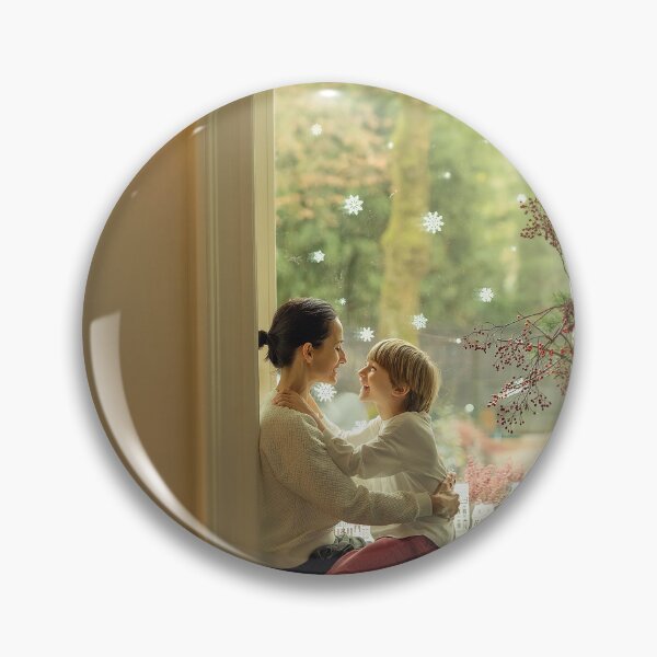 Item preview, Mother And Son Embracing By Window With Star Light designed and sold by Guthries.