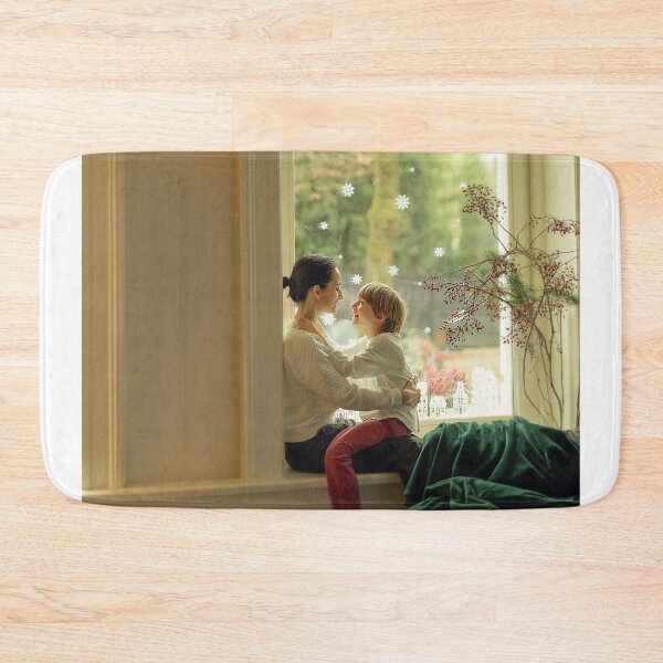 Item preview, Mother And Son Embracing By Window With Star Light designed and sold by Guthries.