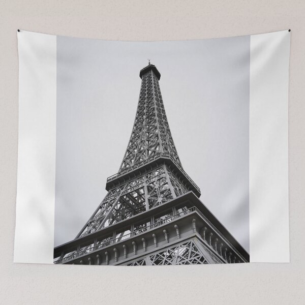 Item preview, Low Angle View Of Eiffel Tower In Black And White designed and sold by Guthries.
