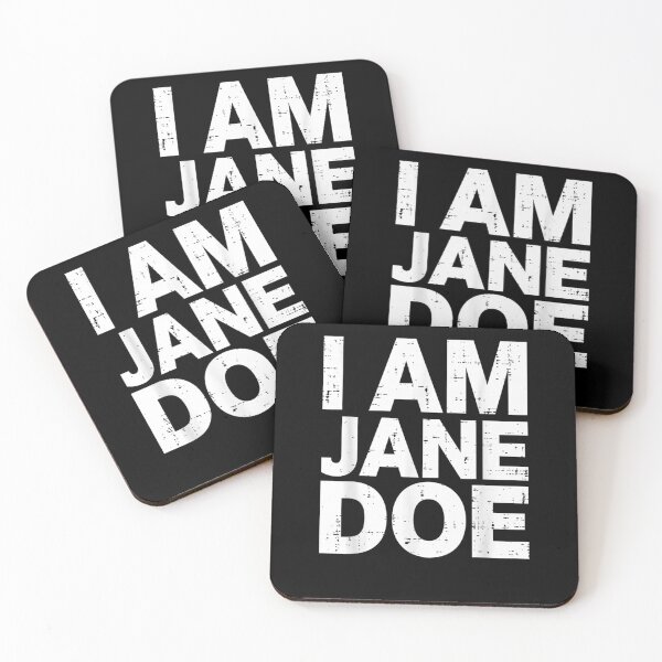 Item preview,  Womens Movement I Am Jane Doe Saying  designed and sold by Juansustait.