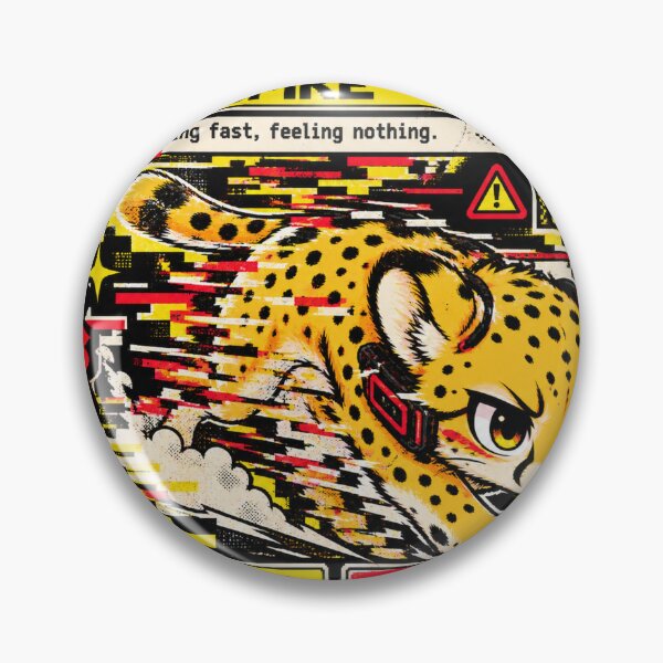 Item preview, Lag Spike - Fast Cheetah Glitch Manga designed and sold by Visual Dept..
