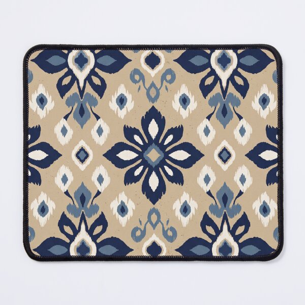 Item preview, Traditional Yogyakarta Indigo Ikat Boho Pattern designed and sold by FASLab.