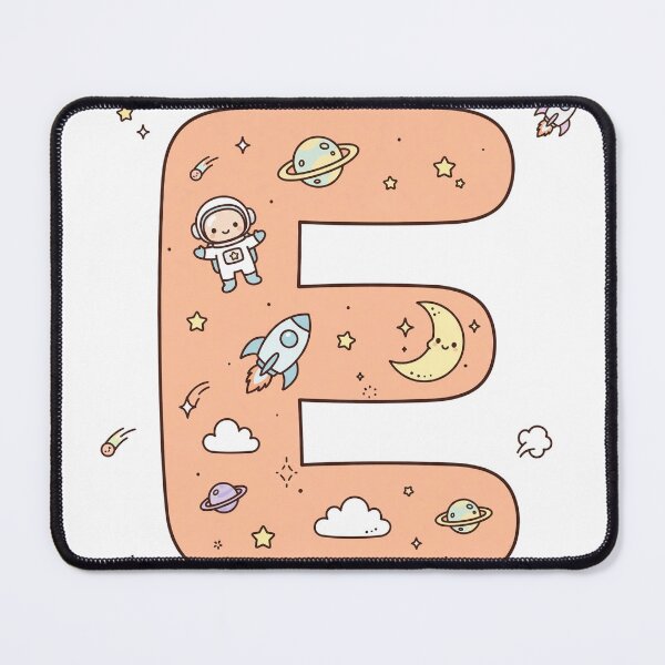 Item preview, E - Floral Alphabet Letter designed and sold by BoldcreationsM.