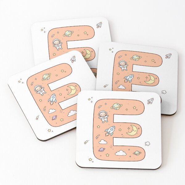Item preview, E - Floral Alphabet Letter designed and sold by BoldcreationsM.