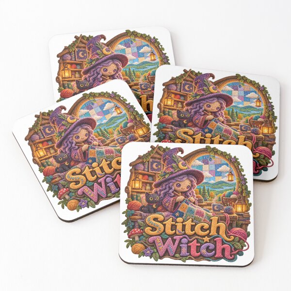 Item preview, Stitch Witch – Witchy Crochet & Yarn Humor designed and sold by gorff.