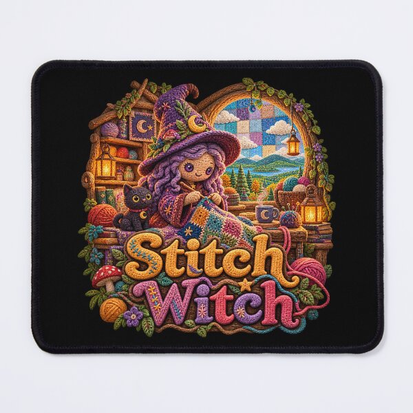 Item preview, Stitch Witch – Witchy Crochet & Yarn Humor designed and sold by gorff.
