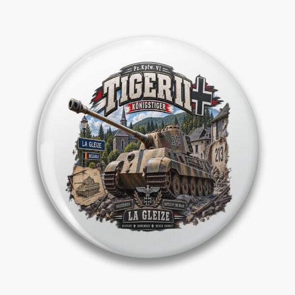 Item preview, Tiger II 213 La Gleize – King Tiger Batalla de las Ardenas designed and sold by Wandervogel123.