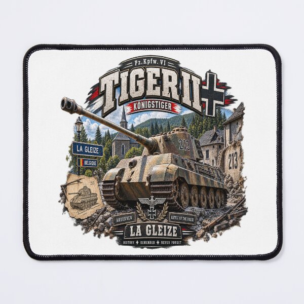 Item preview, Tiger II 213 La Gleize – King Tiger Battle of the Bulge designed and sold by Wandervogel123.