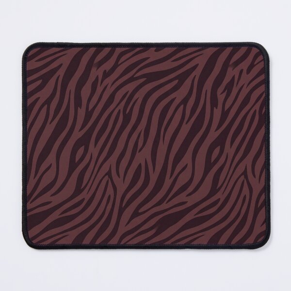 Item preview, Dark Moody Burgundy Zebra Print Pattern designed and sold by FASLab.