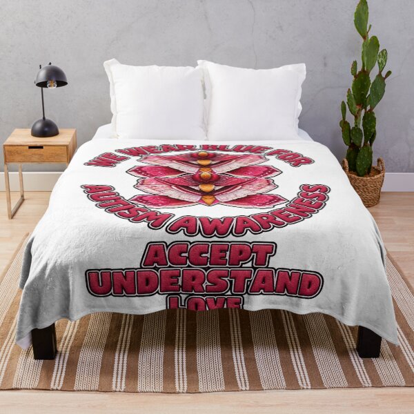 Item preview, We Wear Blue Accept Understand Love Autism Acceptance designed and sold by ArtDesignTp.