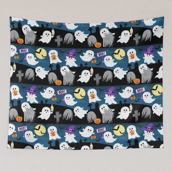 Item preview, Halloween Ghost Graveyard designed and sold by Sed94.
