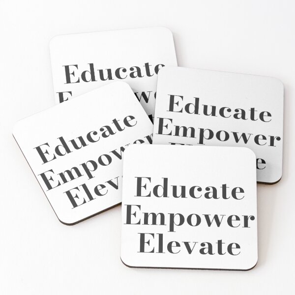 Item preview, Educate Empower Elevate designed and sold by JongoMongo.