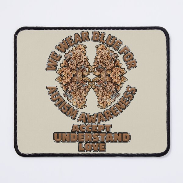 Item preview, We Wear Blue Accept Understand Love Autism Support designed and sold by ArtDesignTp.