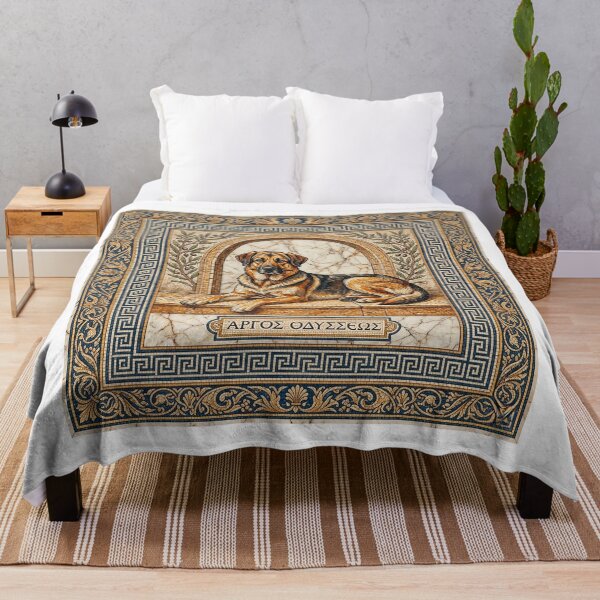 Item preview, Argos of Odysseus: Classical Roman Mosaic Art designed and sold by codex antique.