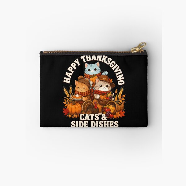 Item preview, Happy Thanksgiving Cats and Side Dishes designed and sold by leocreatives.