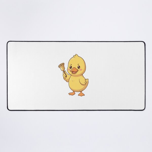 Item preview, Cute Duck Ringing Brass Bell designed and sold by Ella_Sketch.