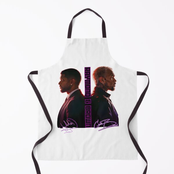 Item preview, Usher and Chris Brown Dual Profile Music Tour Artistic Design designed and sold by Cerealbite.