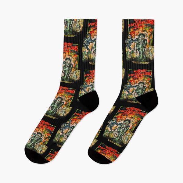 Item preview, Vintage Slasher Zombie Cemetery Poster designed and sold by Triix4fChinh.