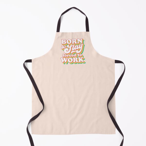Item preview, Born to slay forced to work | funky rainbow recolor designed and sold by MamSelle.